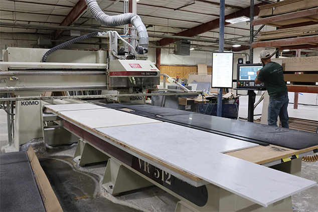 Video: Countertop fabricator upgrades its 'old' CNC