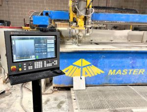 13 Master JETSAW 2400 Waterjet and Granet Saw