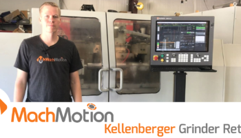 LLENBERGER RS-M 175 / 1000 CNC GRINDER RETROFIT VIDEO