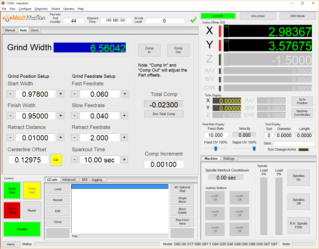 SUMMARY OF M-CODES - MachMotion