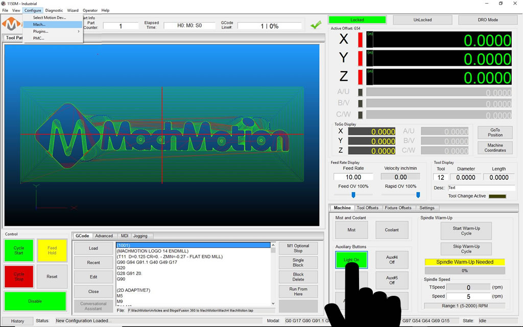 SUMMARY OF G-CODES - MachMotion