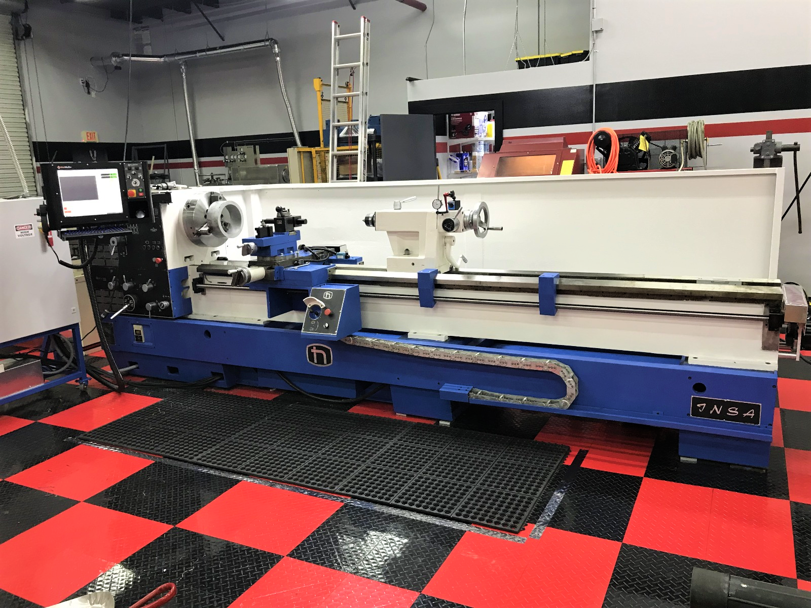 NARDINI IN 25129T  Flat bed Lathe Retrofitted MachMotion Control