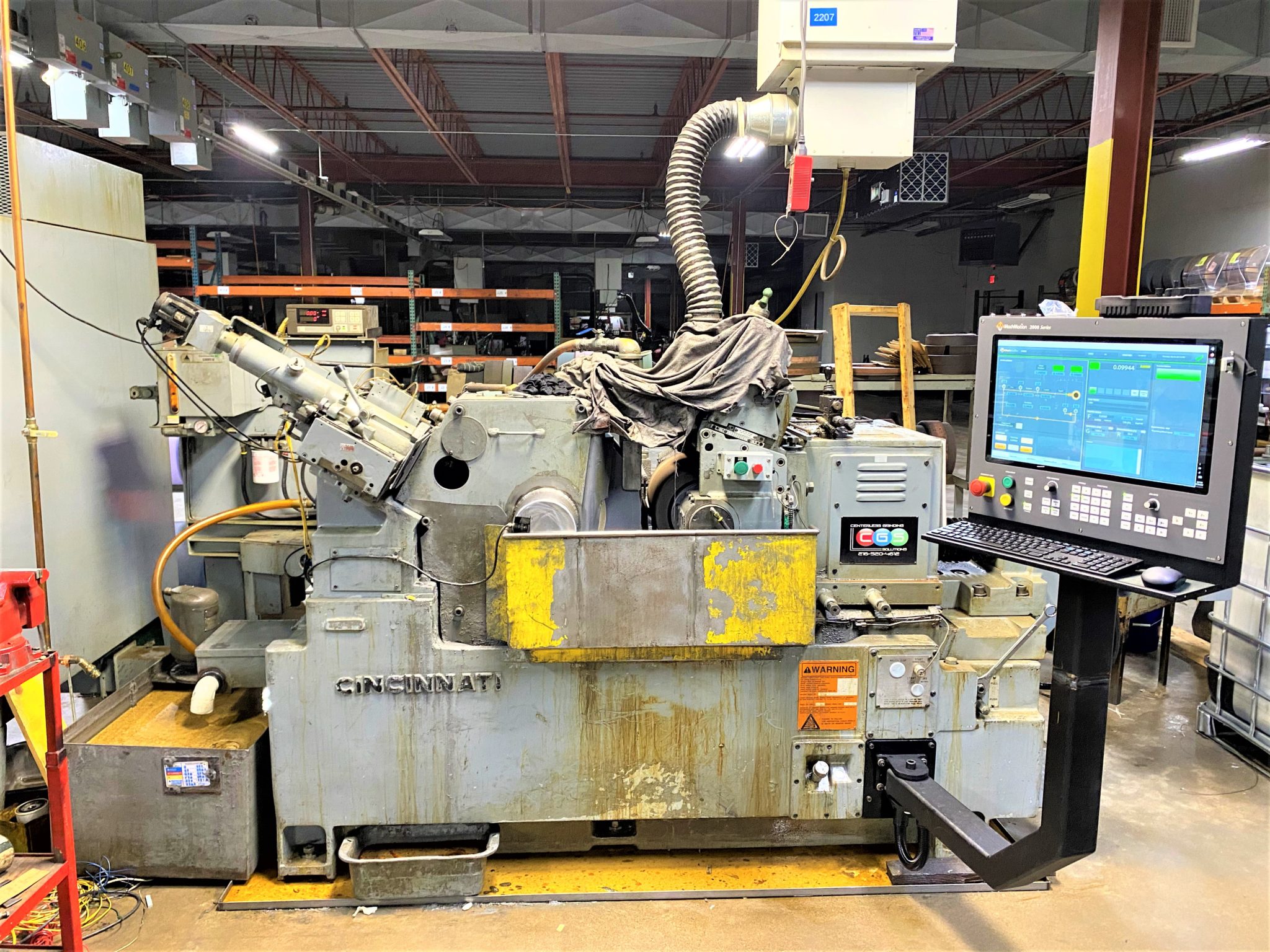 Centerless Grinder 34020 Grinder MachMotion