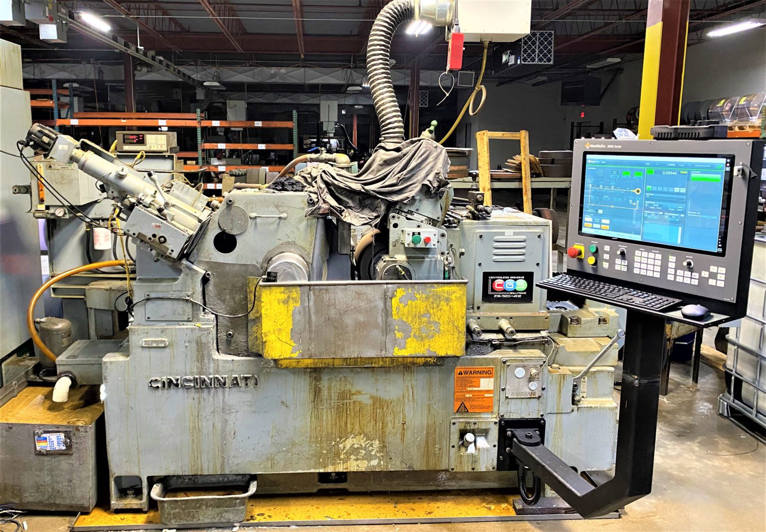 CENTERLESS CINCINNATI 32512 MILACRON GRINDER CONTROLLER UPGRADE