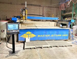 Maser JETSAW 2400 Waterjet Granite Saw MachMotion Retrofit