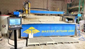 Maser JETSAW 2400 Waterjet Granite Saw MachMotion Retrofit