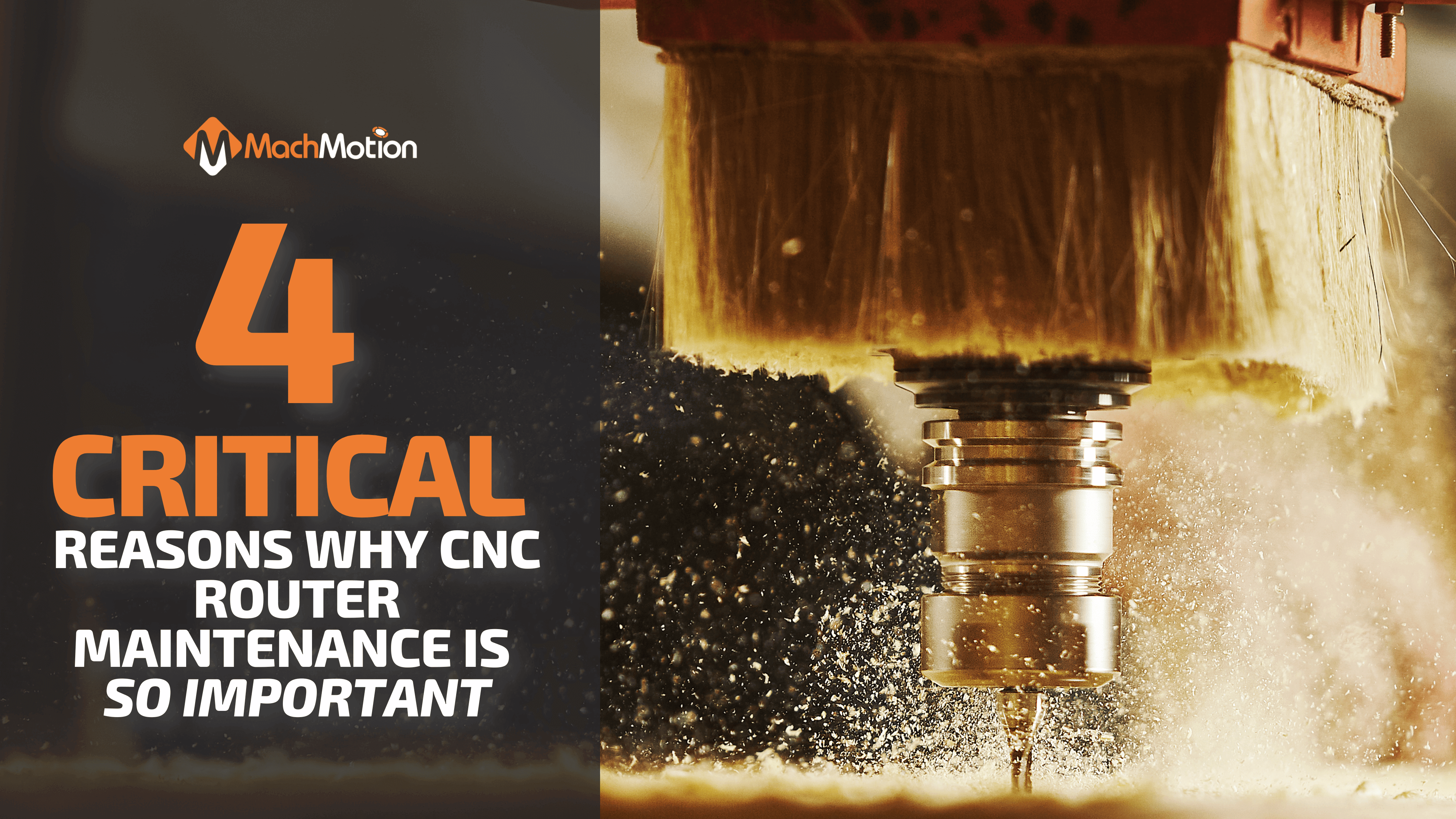 MachMotion Blog 4 Reasons Why CNC Router Maintenance Is Important