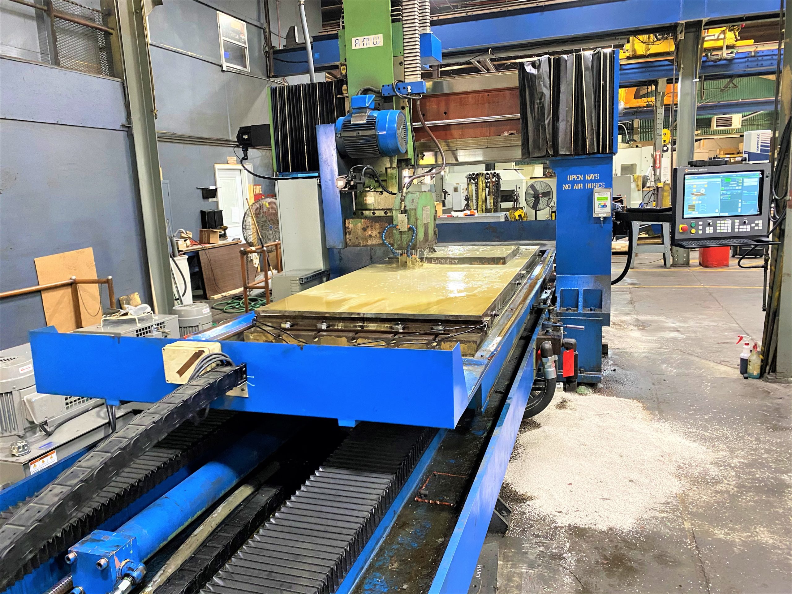 BRIDGE STYLE SURFACE AND WAY GRINDER CONTROL