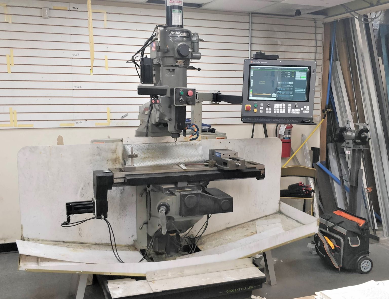 Bridgeport 2xt Knee Mill Upgrade Machmotion