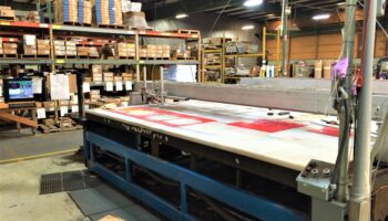 6 Large CNC Gantry WaterJet Control Retrofit MachMotion