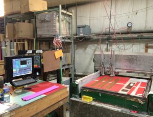 7 4X5 2 Head CNC WaterJet Retrofit