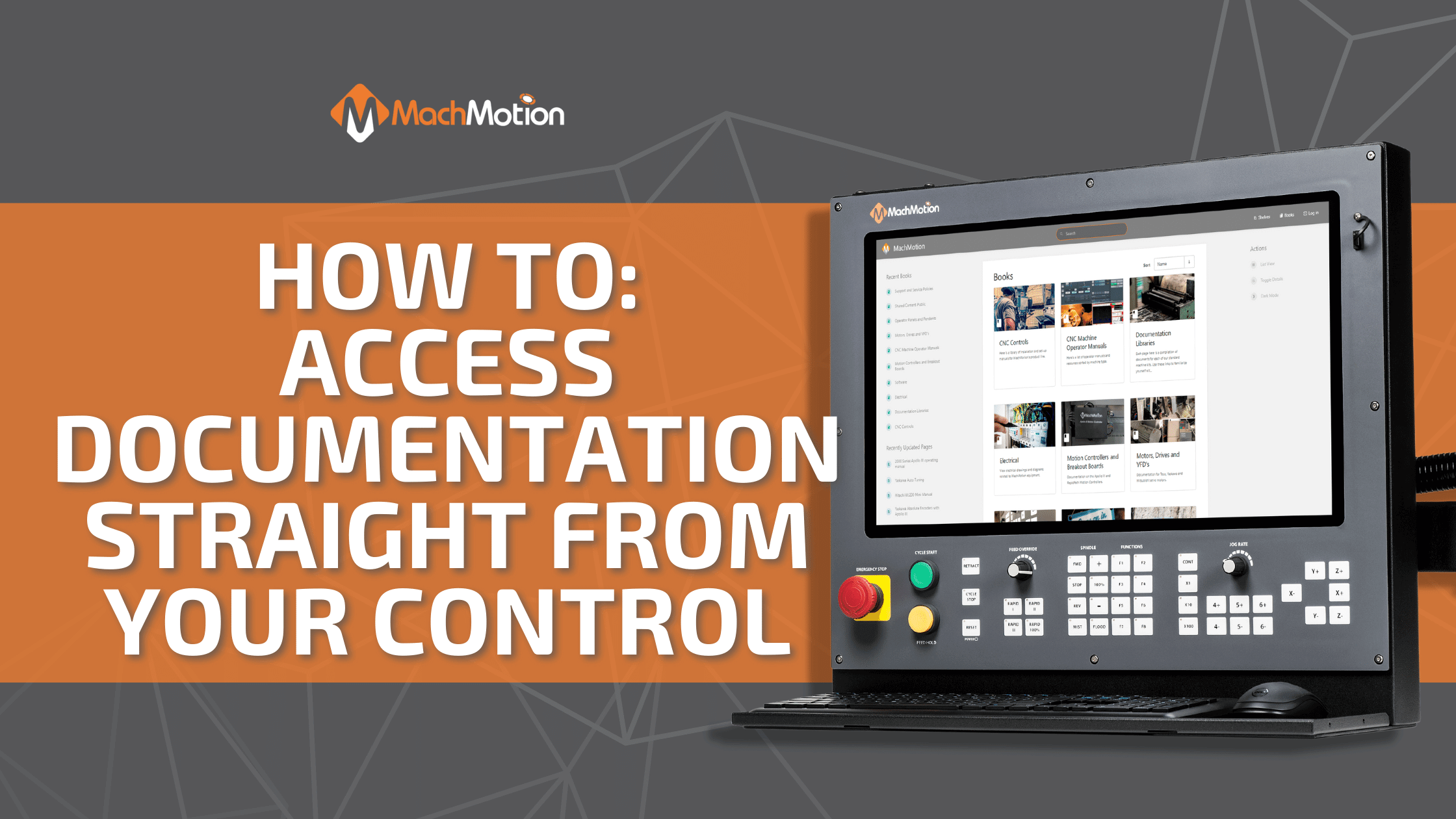 Access Documentation From MachMotion Control