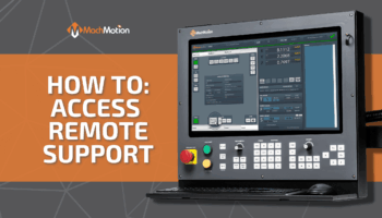 Remote CNC Control Support
