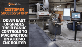 Problems with obsolete Fanuc controls on KOMO Routers