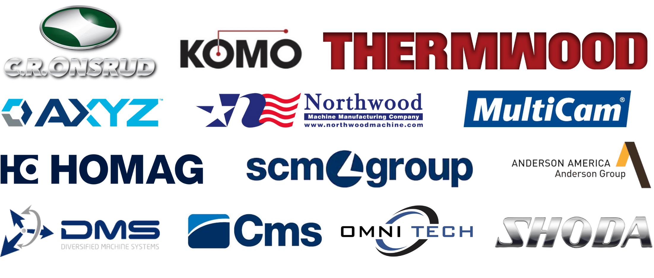 MachMotion upgrades and retrofits cnc router brands including CR Onsrud, Thermwood, Multicam, KOMO, and many more.