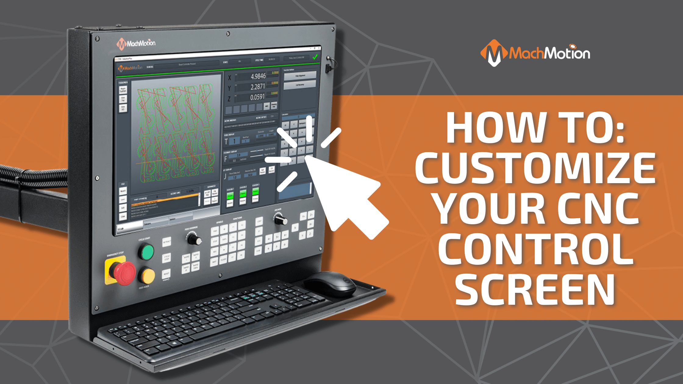 How To Customize CNC Control Screen