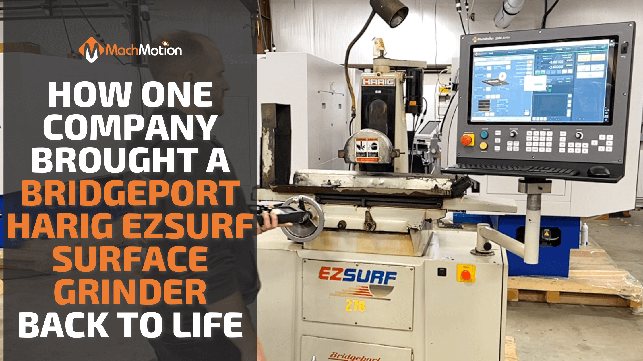 EZSURF Surface Grinder CNC Retrofit