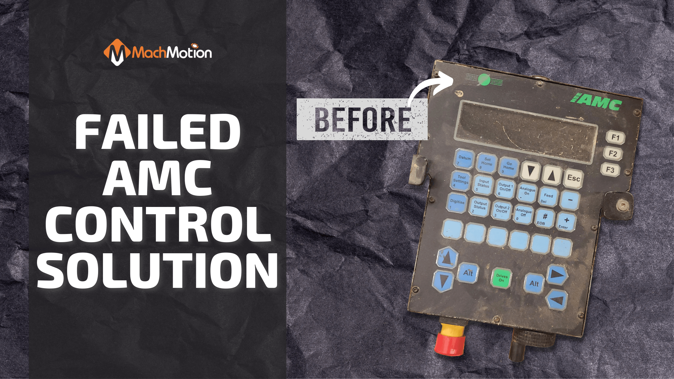 Failed AMC Controller Solution - Eliminate Temporary Repairs