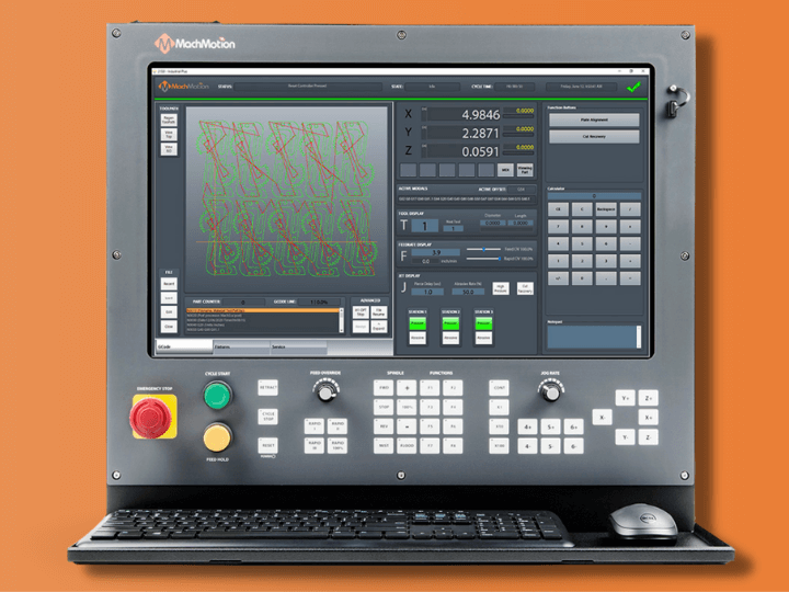 Waterjet CNC Controller Upgrade MachMotion