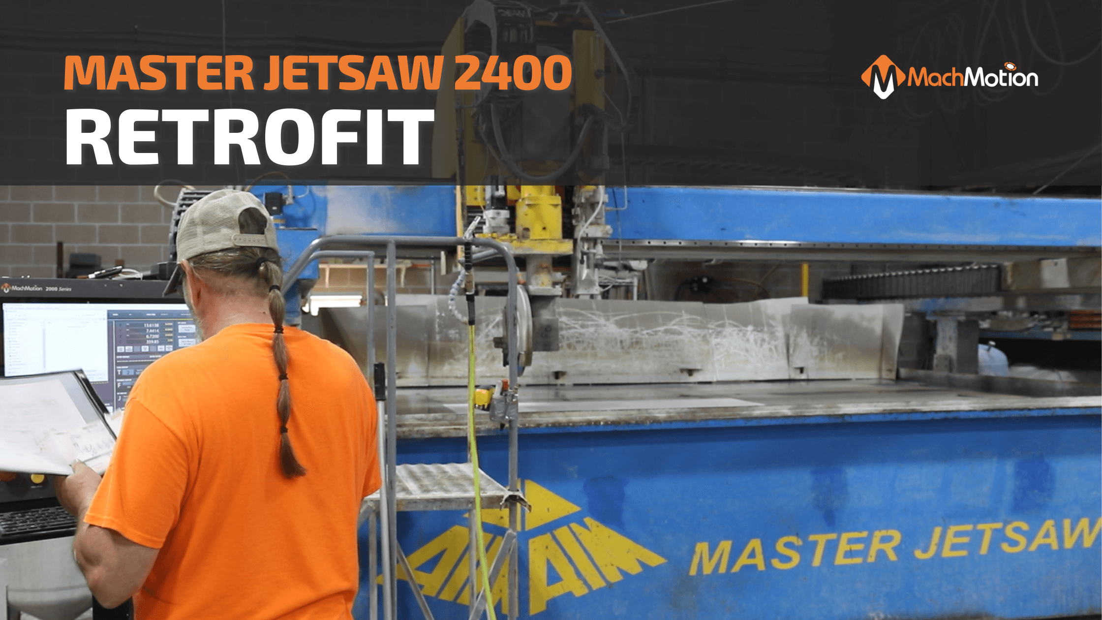 MasterJet Saw 2400 MachMotion Control